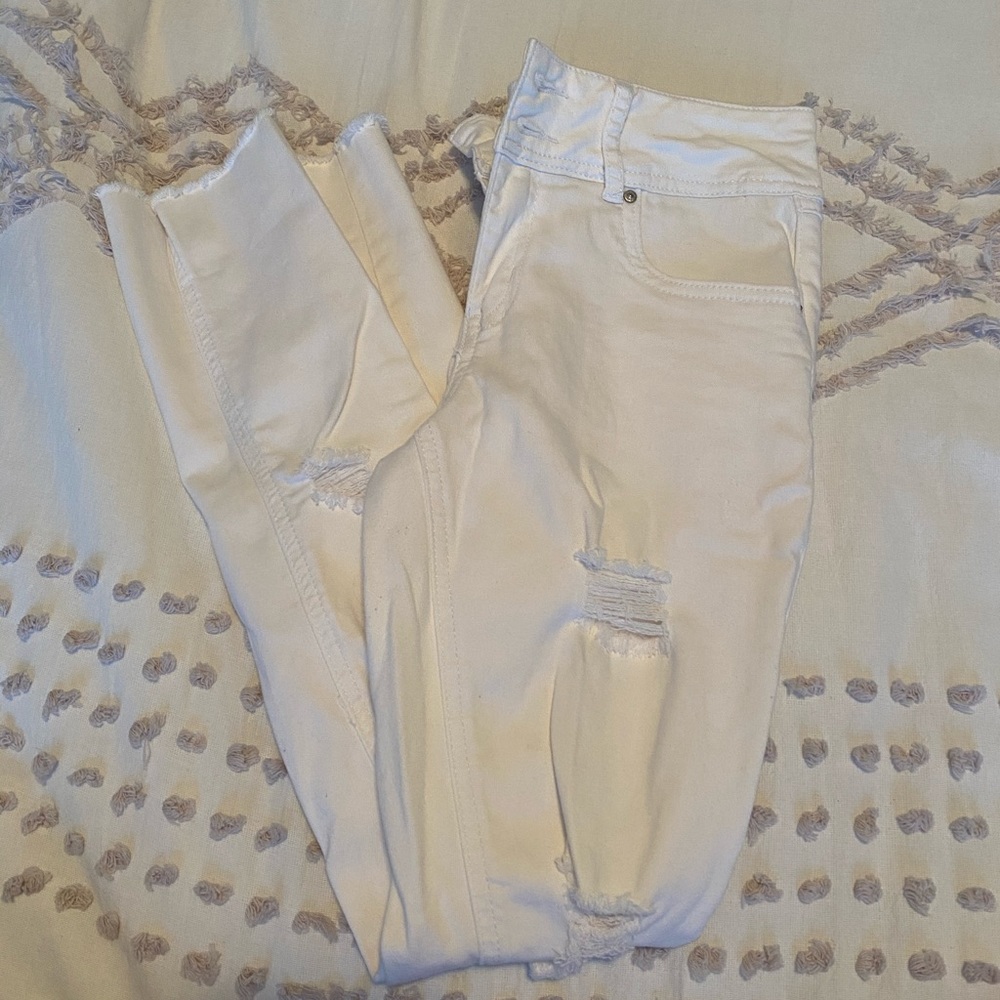 White jeans